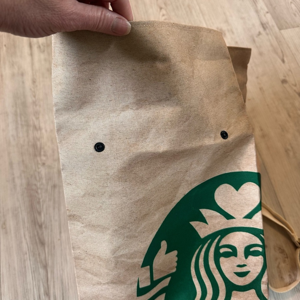 EUC mini Starbucks backpack… perfect as a lunch bag - Picture 4 of 4